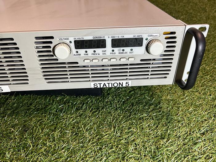 Used TDK LAMBDA GEN3300W POWER SUPPLY 300V, GEN 300-11-IS510-3P480, PN: 00503373