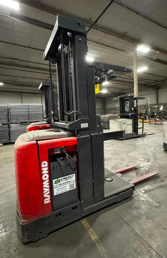Used 3000 lb Raymond 540-OP30TT Triple Master Electric Order Picker (2 Available)