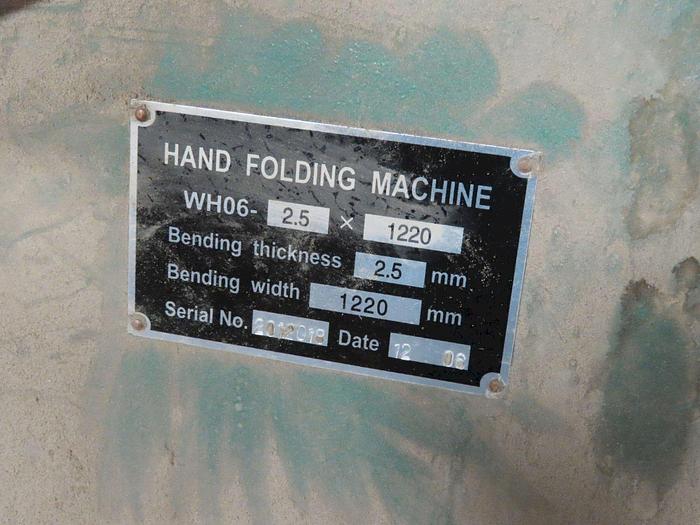 Used 48" X 14 GAUGE FINGER BRAKE