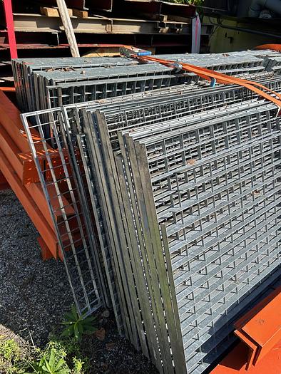 Used 60" x 36" Steel Grating (multiple pallets available)