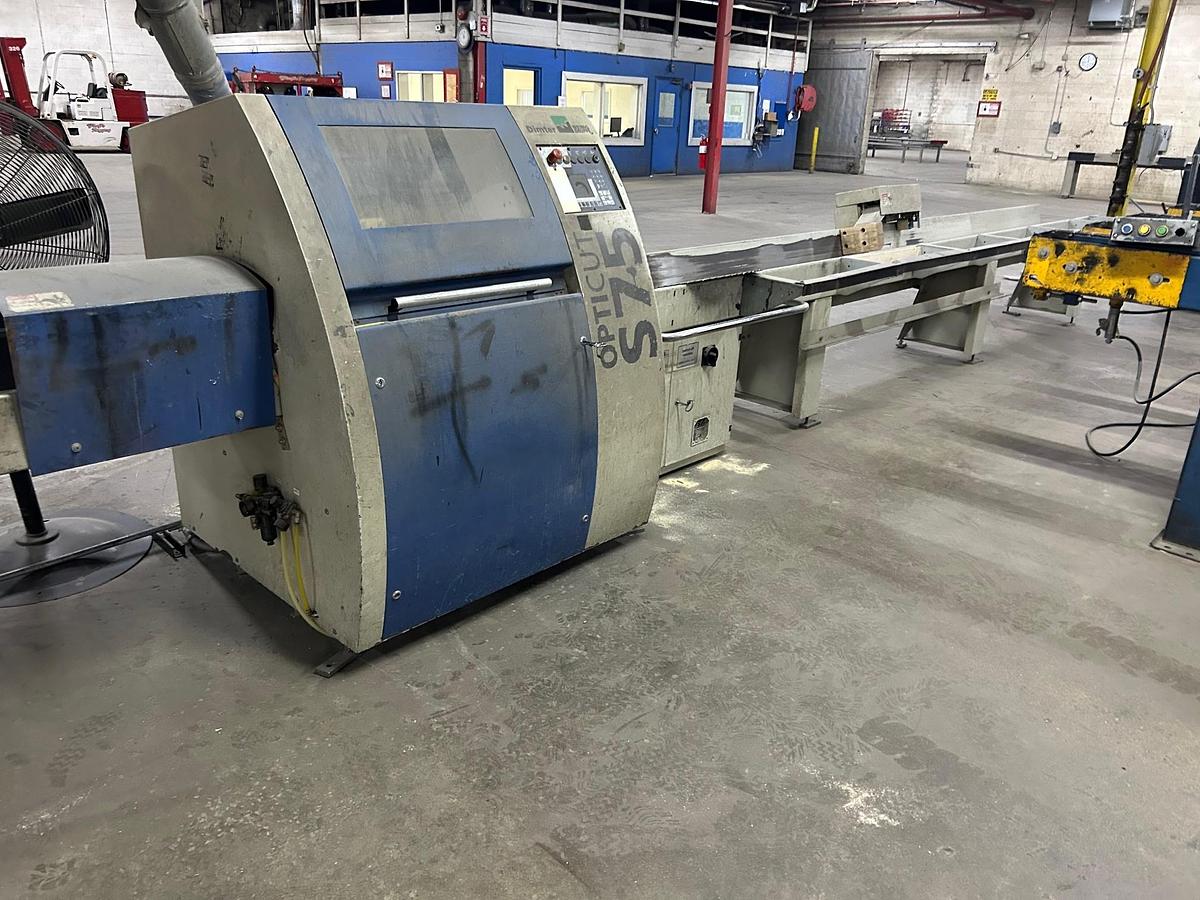 Used Weinig Ditmer Opticut S 75 Cross Cut Saw