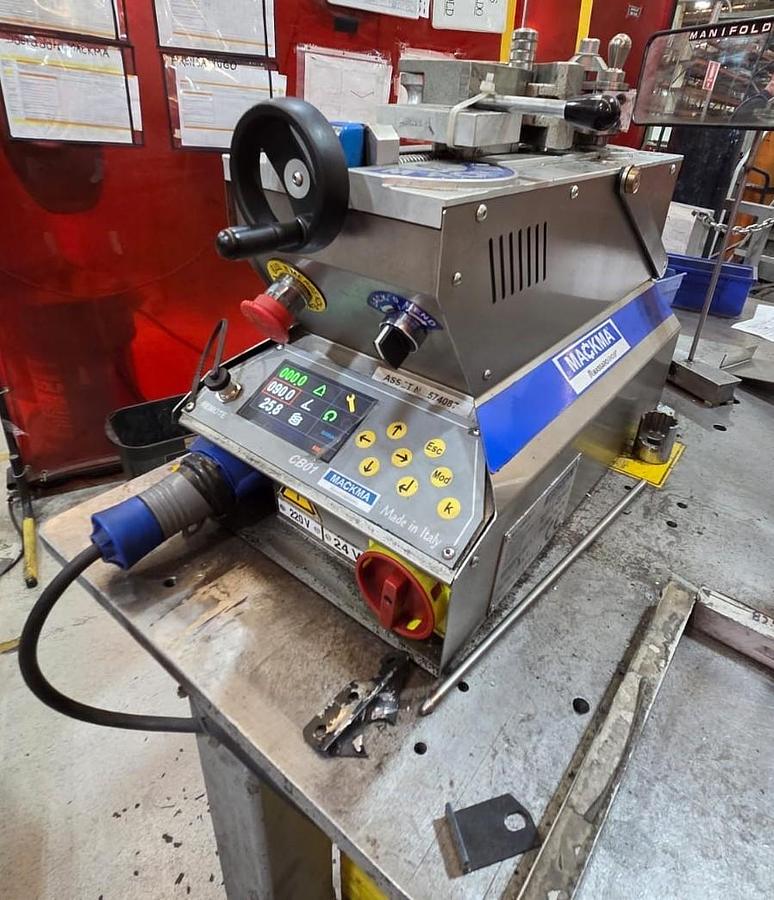Used Mackma Portable Pipe Bender, Model BM 34