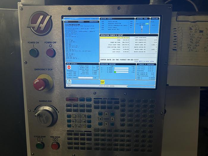 Used 2015 Haas TM-2P Vertical Machining Center