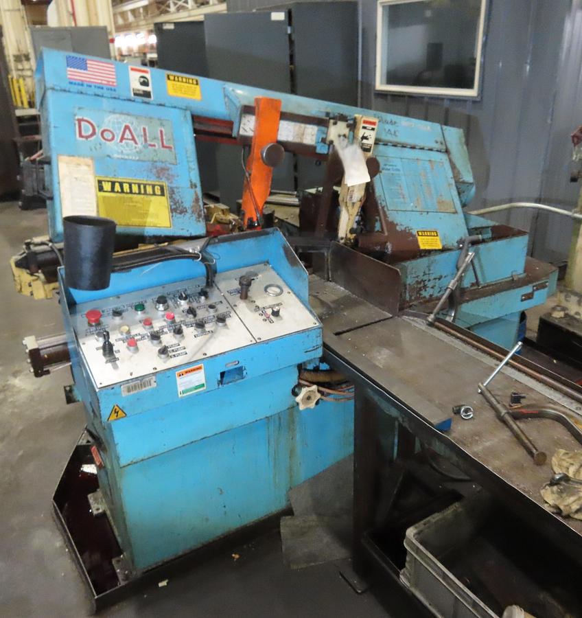 Used 12" x 12" DoAll  Model: #C-305A Fully Automatic Horizontal Bandsaw