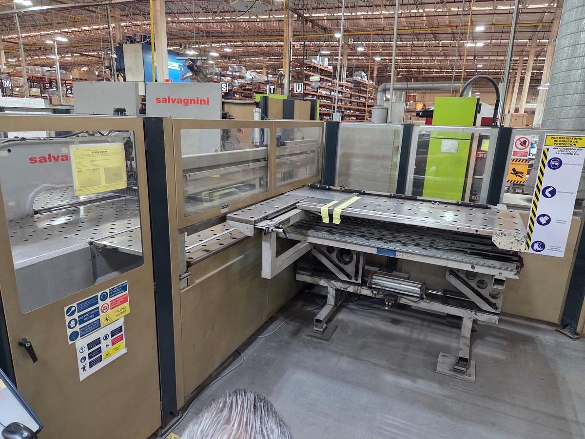 Used Salvagnini P4-1812, Automatic Panel Bender, Model: P4-1812