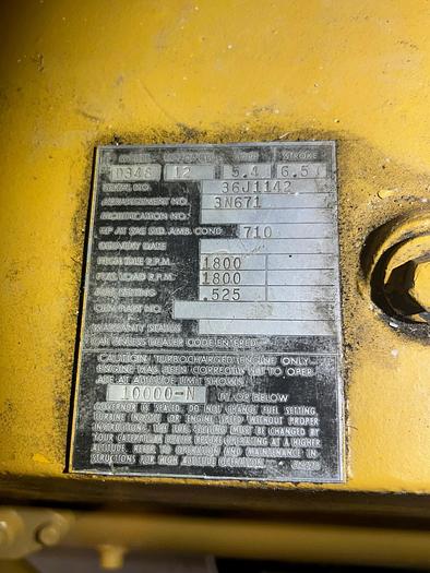Used 500 Kw Caterpillar Diesel Generator, Model: D348