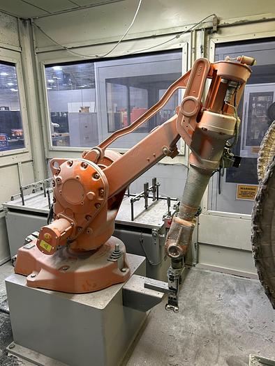 Used 2004 Pinnacle Technologies, Inc. ABB Robotic Polishing Cell