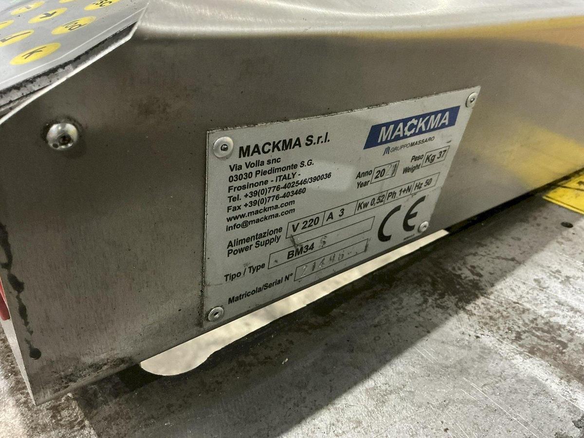 Used Mackma Portable Pipe Bender, Model BM 34