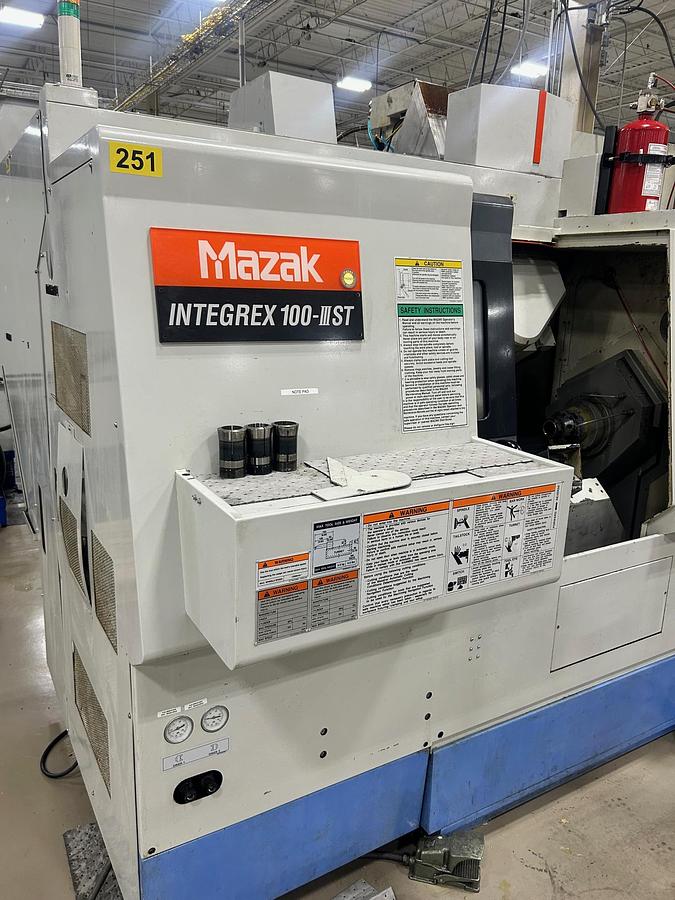 Used 2007 Mazak Integrex 100-IIIST CNC Lathe