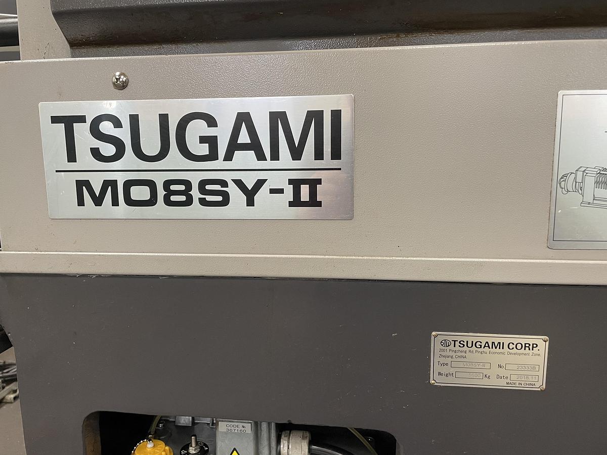 Used 2018 Tsugami Model: M08SY-II 5-Axis CNC Lathe Edge Technologies Rebel V-65 Bar Feeder