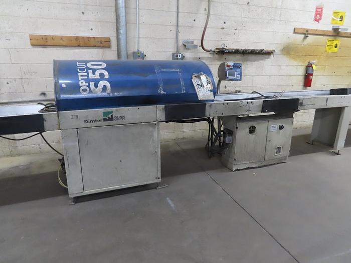 Used Weinig Dimter Gruppe Opticut S 50 Cross-Cut Saw  