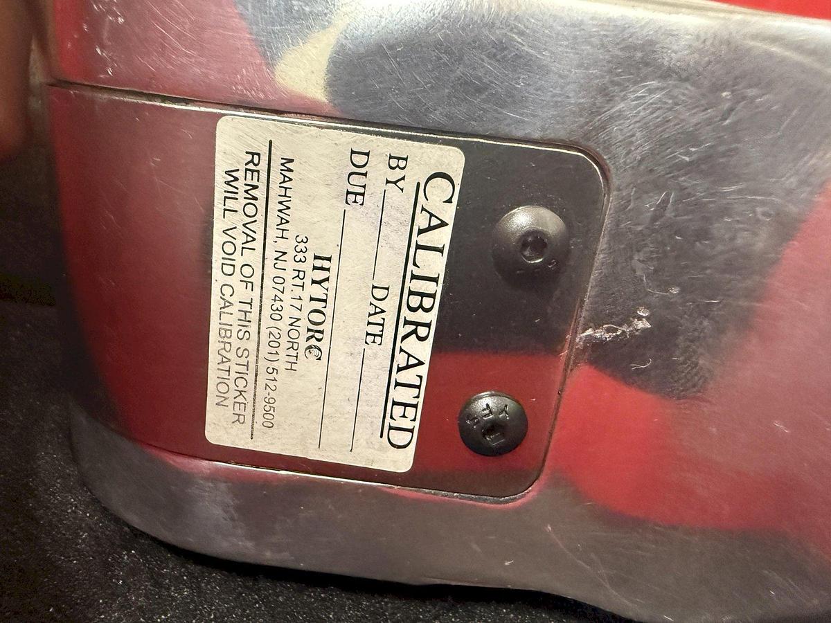 Used 1" HYTORC MODEL #AVANTI AV-3 HYDRAULIC TORQUE WRENCH