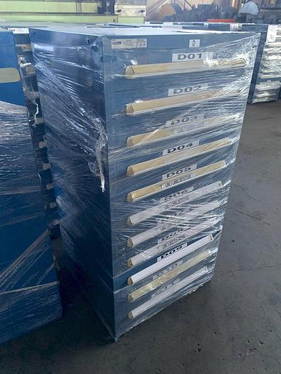 Used Multiple Stanley Vidmar Cabinets & Vidmar Shelves (25+ Available)