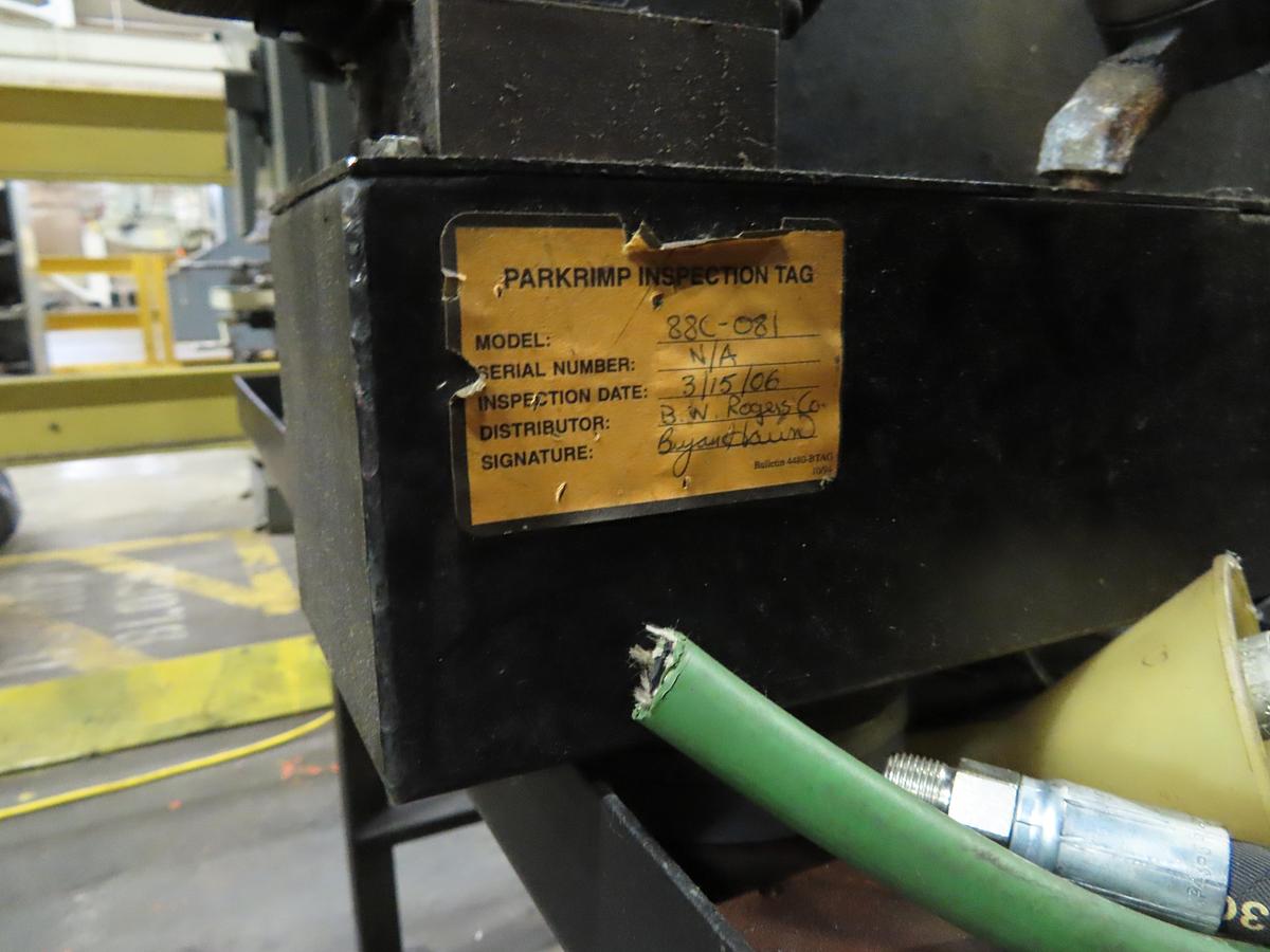 Used Parker 88C-081 Hydraulic Hose Crimper,