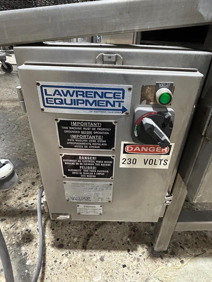 Used 7-Tier Lawrence Equipment Cooling Conveyor, Model: 0CC2420-05