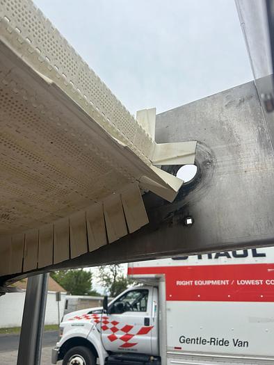 Used INCLINE CLEATED BELT CONVEYOR, STAINLESS STEEL, 24’’ WIDE X 120’’ LONG