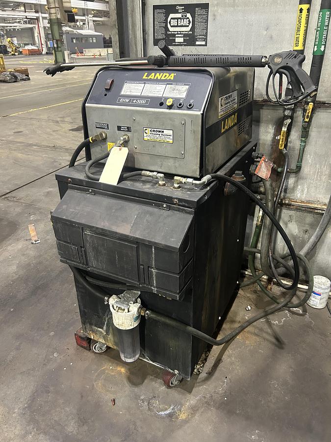 Used Landa EHW4-30024C Heated Pressure Washer