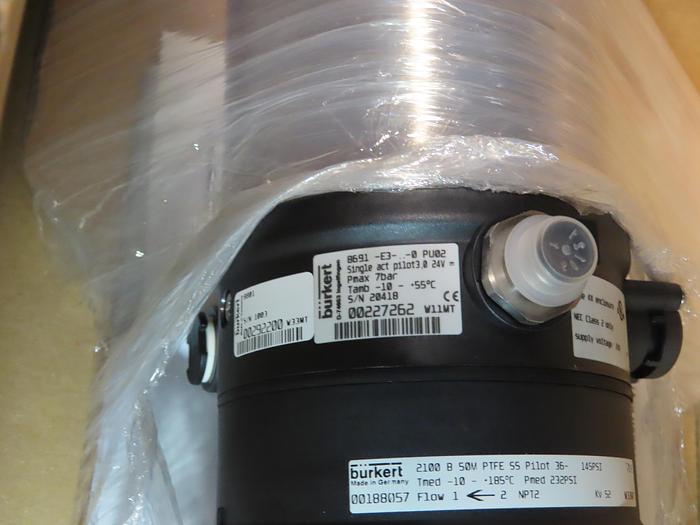 Burkert 2-Way Angle Seat Valve