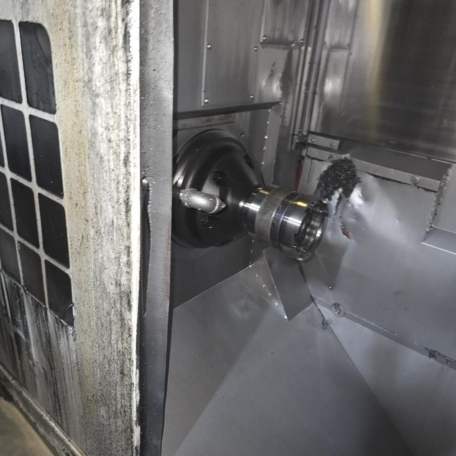 Used Fuji Model ANW-4100 Twin Spindle Twin Turret Ganty Load CNC Lathe