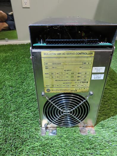 Used ALLEN-BRADLEY 1391B-AA45 SERIES D AC SERVO CONTROLLER