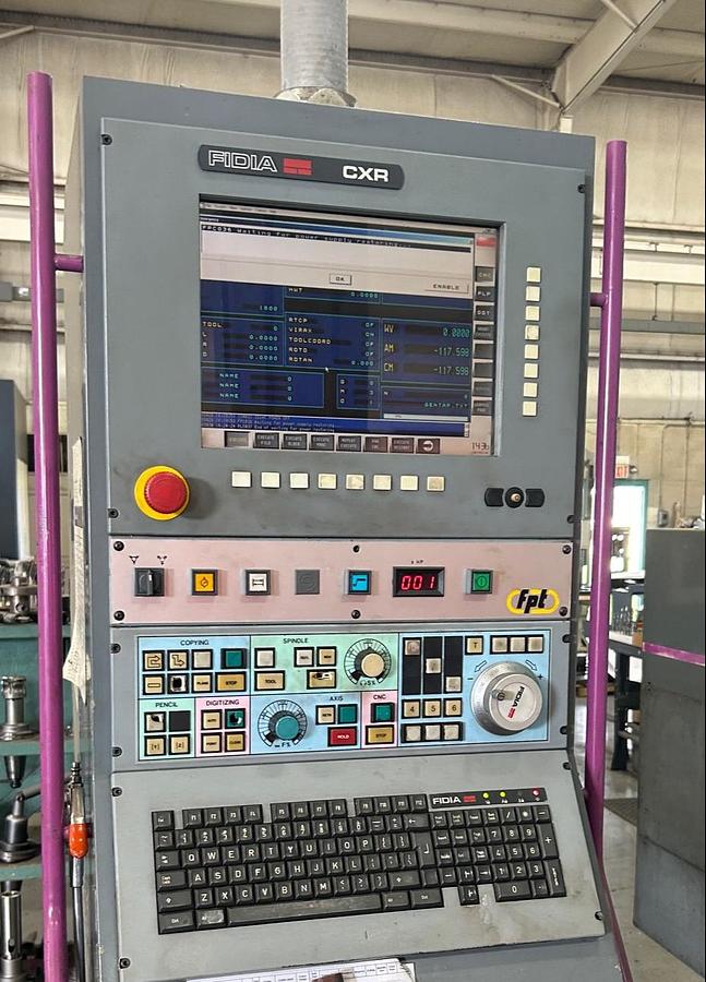 Used FPT LEM 936 CNC Horizontal Boring Mill