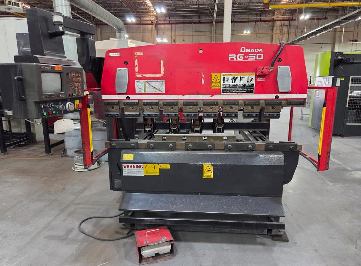 Used Amada RG-50 CNC Press Brake (2001)
