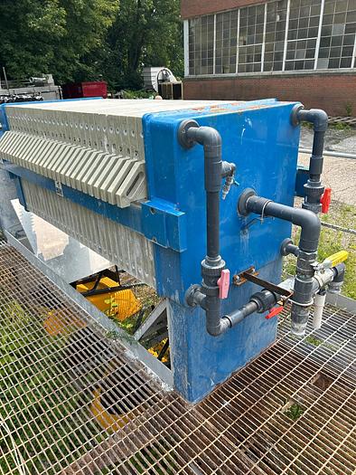 Used 1995 JWI  800G32-29-15DYLS Filter Press