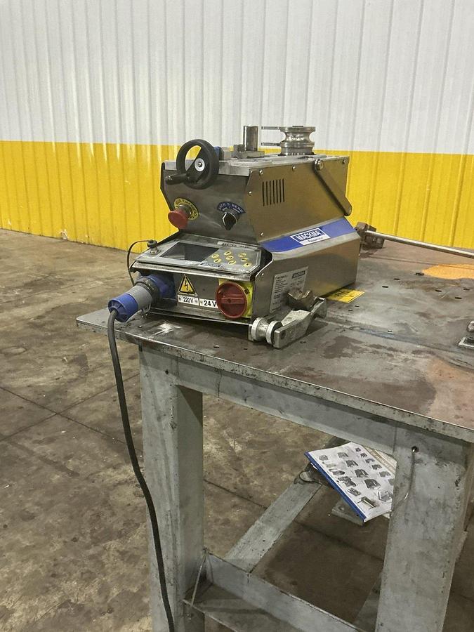 Used Mackma Portable Pipe Bender, Model BM 34