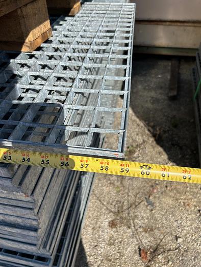 Used 60" x 36" Steel Grating (multiple pallets available)