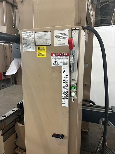 Used 60 TON X 6' CINCINNATI 60CBIIX4 CNC HYDRAULIC PRESS BRAKE W/ UPDATED TOUCH SCREEN CONVERSATIONAL CONTROL