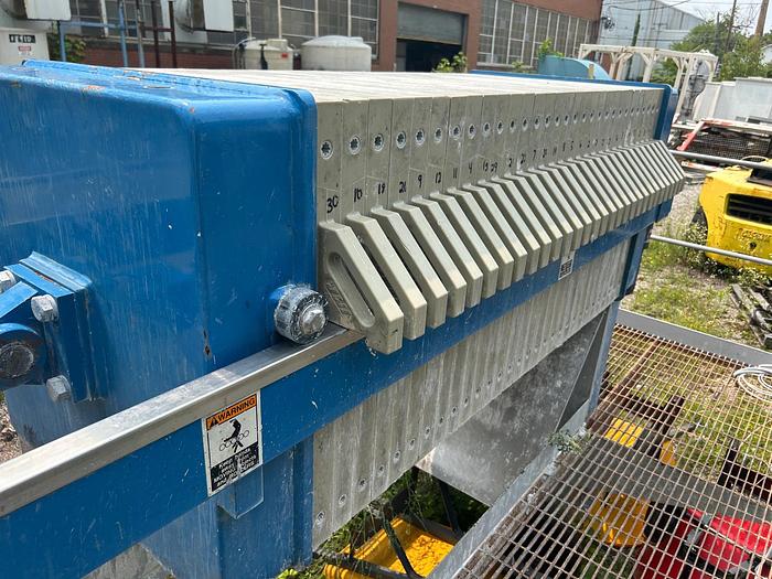 Used 1995 JWI  800G32-29-15DYLS Filter Press