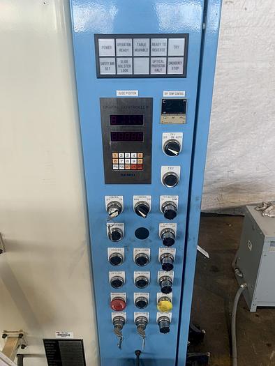 Used 100-TON SANKI HYDRAULIC REVERSING SPOTTING PRESS, MODEL: SDP-1310-100TD/F180