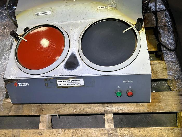Used Struers LaboPol-21 Dual Polisher