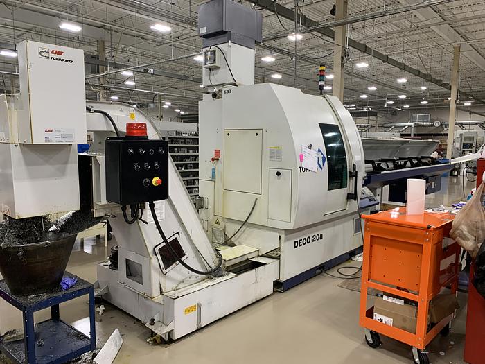 Used 2011 Tornos Deco 20 CNC Turning Center