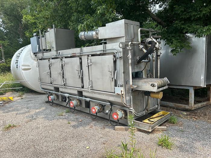 Used 18" x 7" - 3 Stage Stainless Steel Electrical Washer