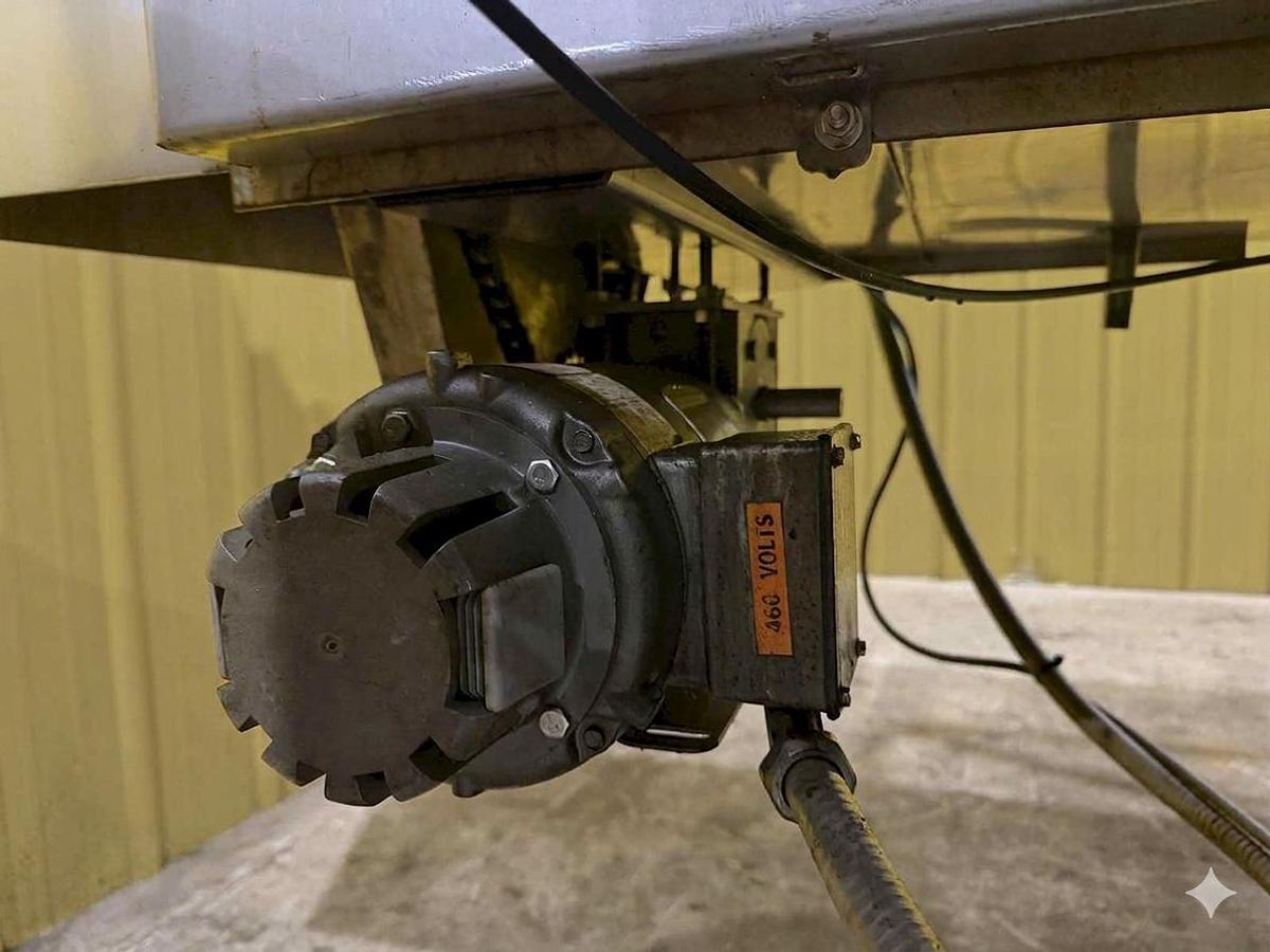 Used 2018 JENFAB STAINLESS MODEL #LJ 19" ROTARY DRUM WASH / RINSE / DRAY PARTS WASHER SYSTEM 