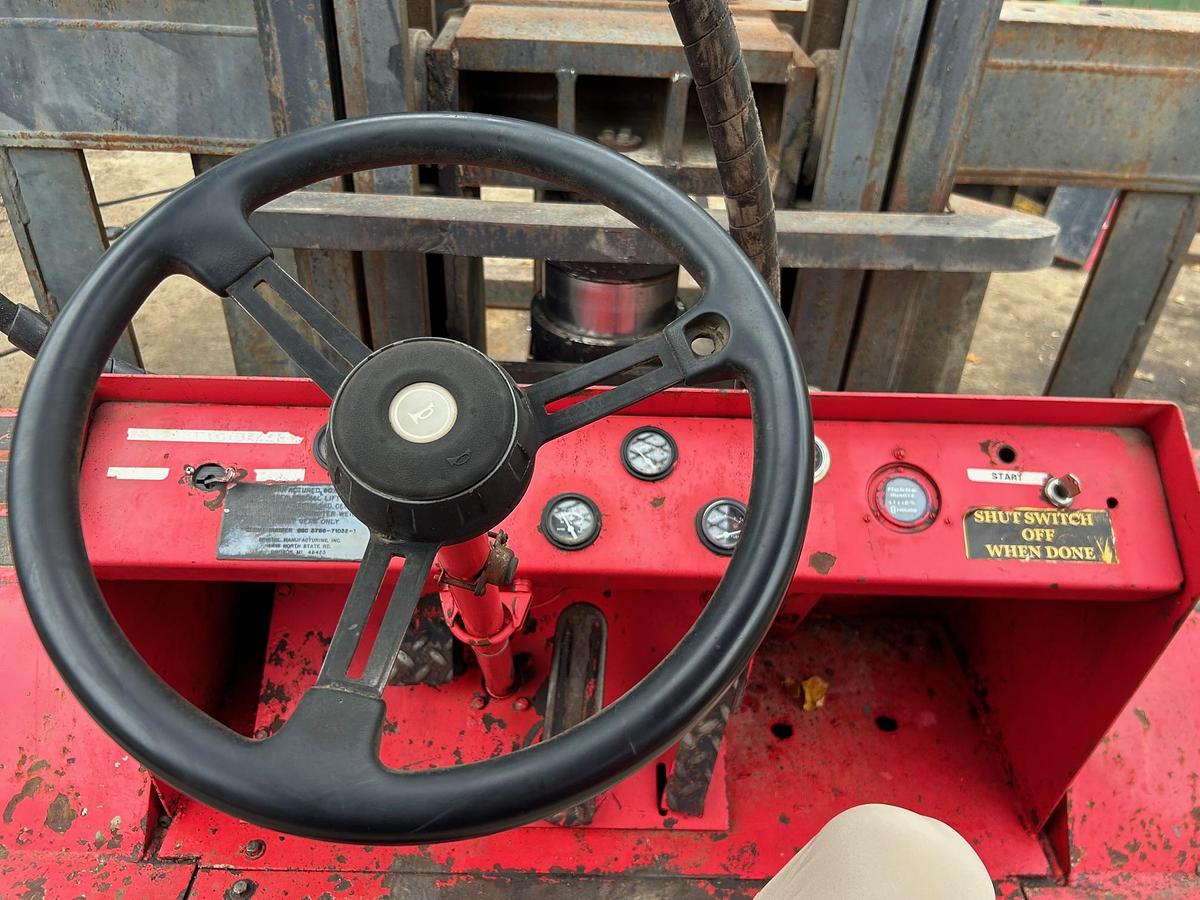 Used 80,000 LB. BRISTOL RIGGER SPECIAL FORK TRUCK