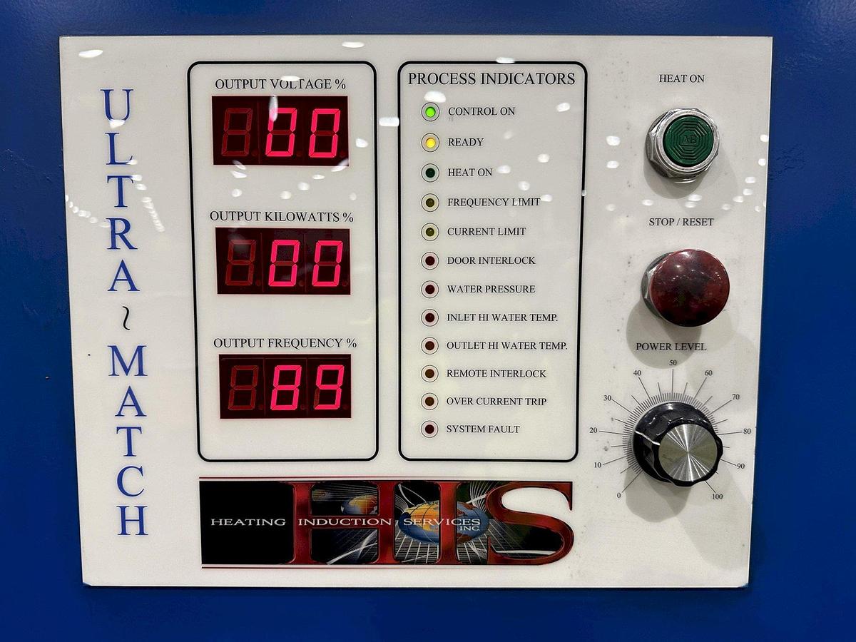 Used 800 TON MACRODYNE PRESS & BILLET HEATING INDUCTION SERVICES FORGING SYSTEM