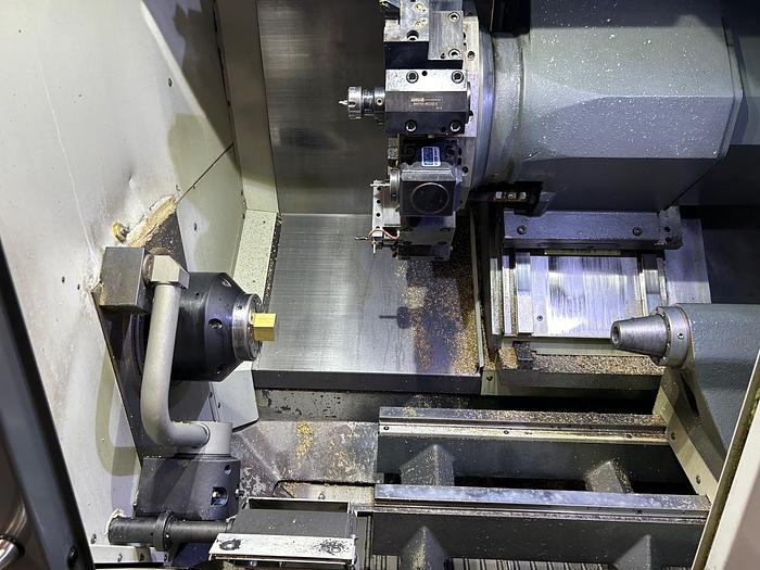 Used 2017 Haas ST-25Y CNC Lathe with Barfeeder