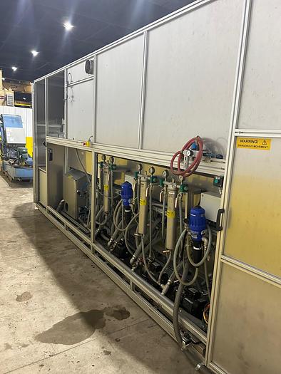 Used 2018 FINNSONIC MODEL AUTOMATIC MULTI-STAGE ULTRASONIC PARTS WASHER VERSA GENIUS 50/IV HD VD TD35