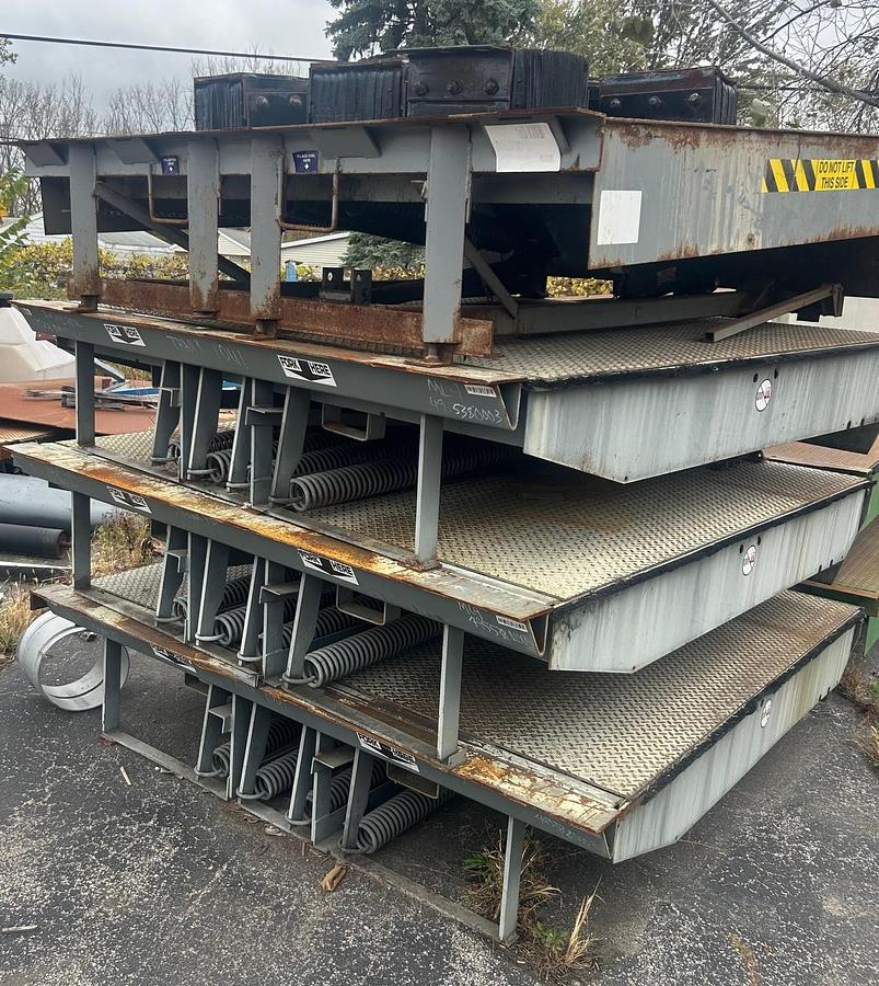 Used Serco Dock Leveler Plate - 84" x 89" x 20"