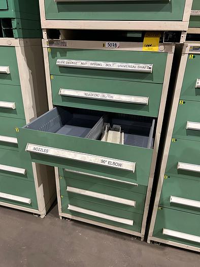 Used Vidmar Cabinets, 4, 5, 6, 7, 8, 9 & 10 Drawer Type Cabinets