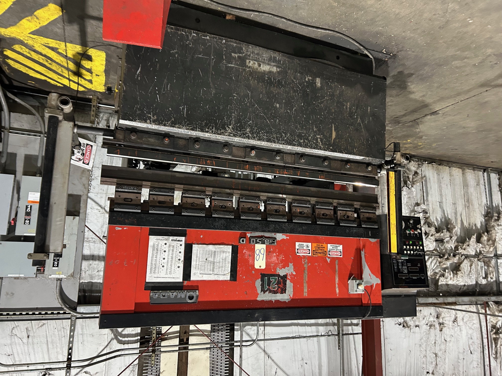 Used Auction of a Amada Fabrication Shop Closing, Press Brakes, Turret Punches, Welders & More!