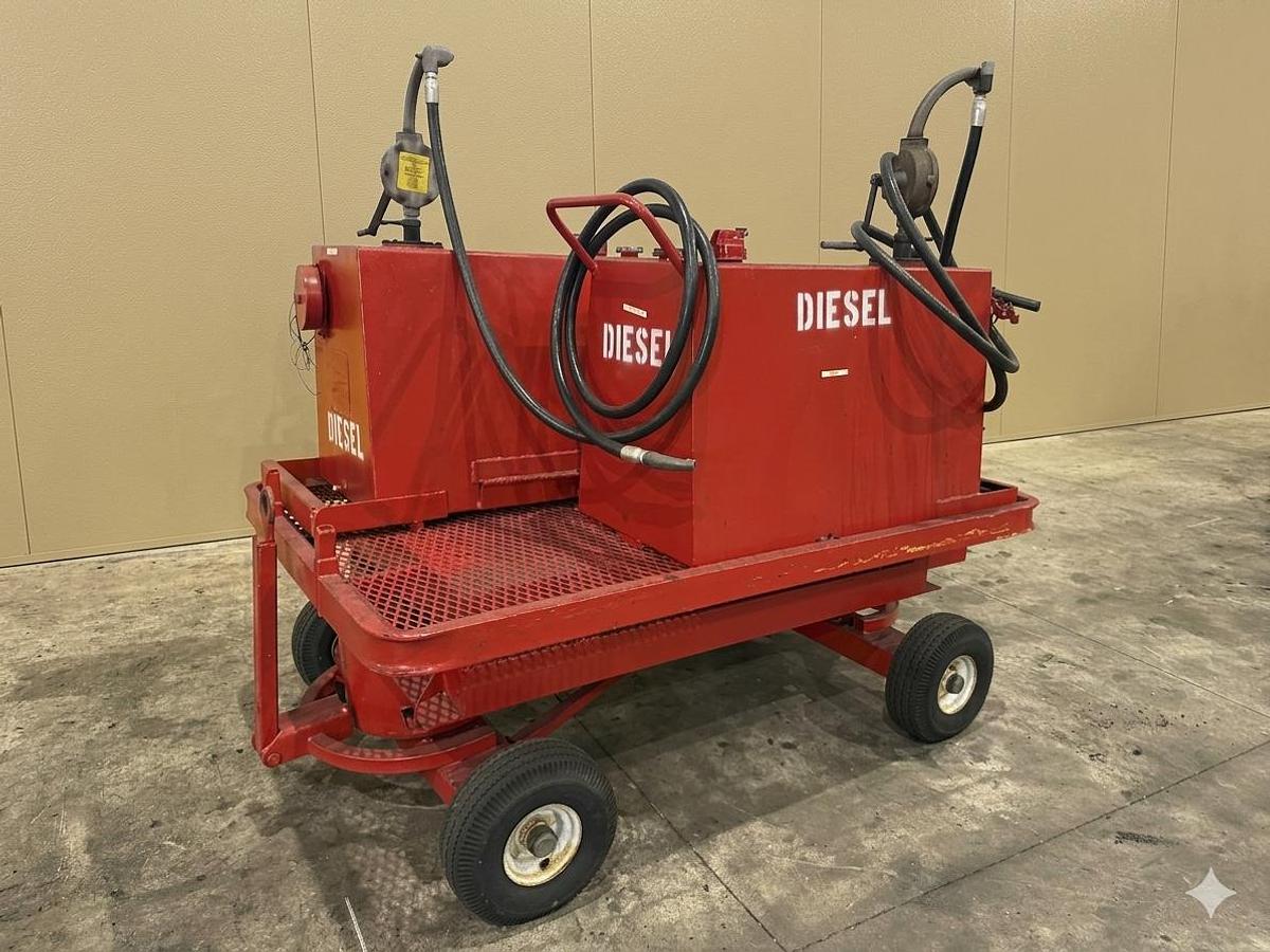 Used 2 TANK DIESEL GAS ROLLING TRANSFER TOW CART
