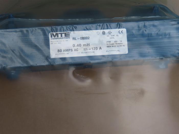 MTE Corporation Line Reactor, Model: RL-08002