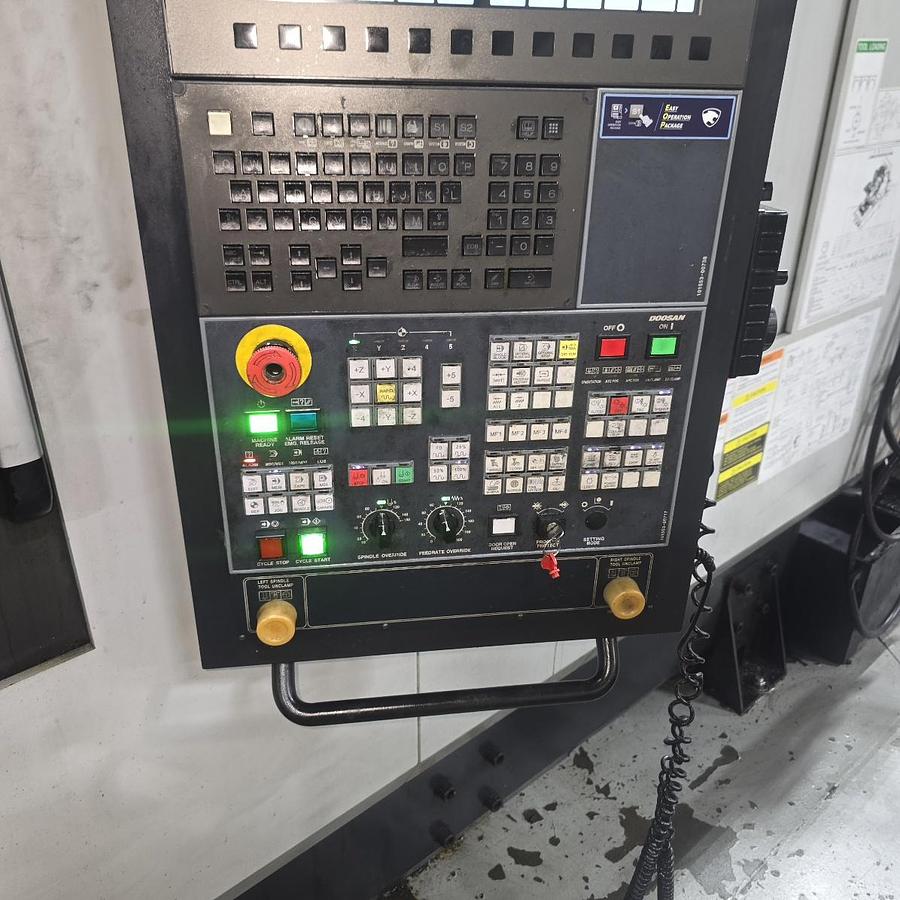 Used 2020 Doosan XC 4000 DA-2SP Twin Spindle Vertical Machining Center