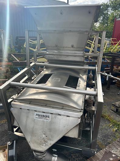 Used Forsberg 4800 Series Stainless Steel Screen Separator, Model: 4800-34