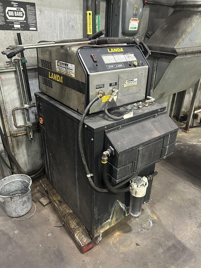 Used Landa EHW4-30024C Heated Pressure Washer