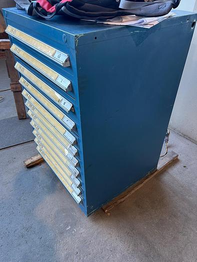 Used 11-Drawer Stanley Vidmar Cabinet