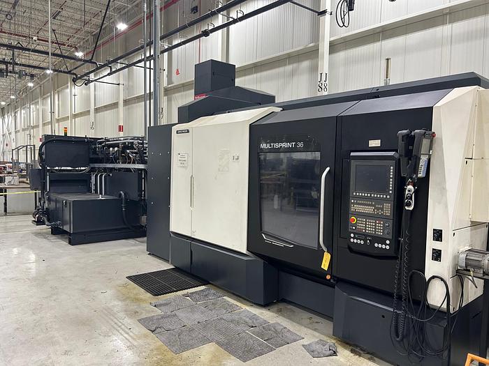 Used 2019 DMG Mori Mutlisprint 36 CNC Multi-Spindle Lathe